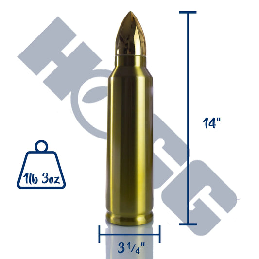 32oz SUBLIMATABLE "ON POINT" BULLET TUMBLER