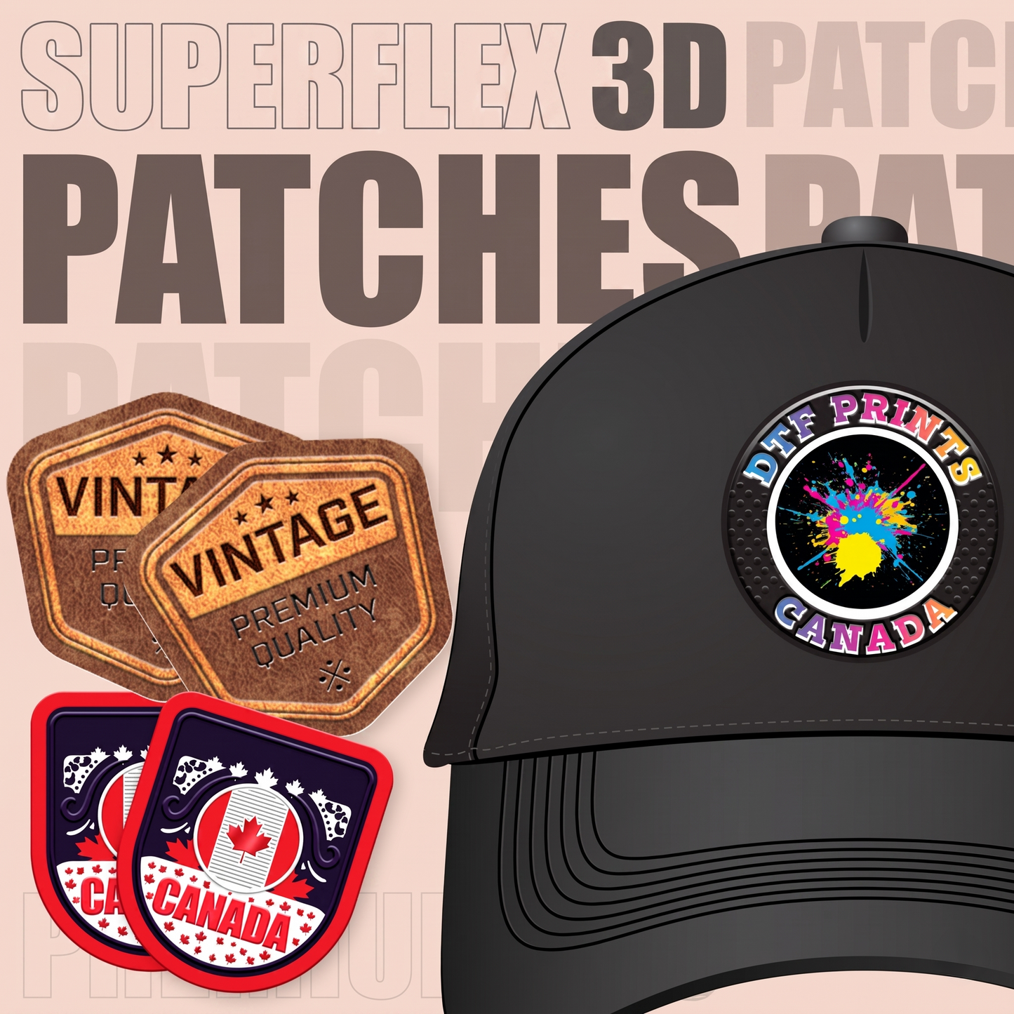 SuperFlex 3D Patches