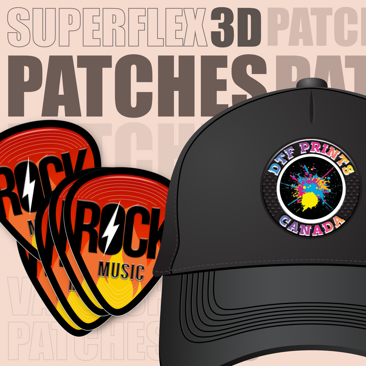 SuperFlex 3D Patches