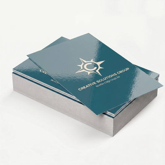 Business cards 18pt Gloss Lamination