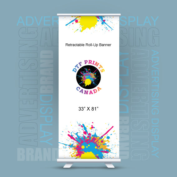 Elevate your events with our sturdy, vibrant roll-up banners. Ideal for any occasion, designed for high-impact visuals and easy setup.