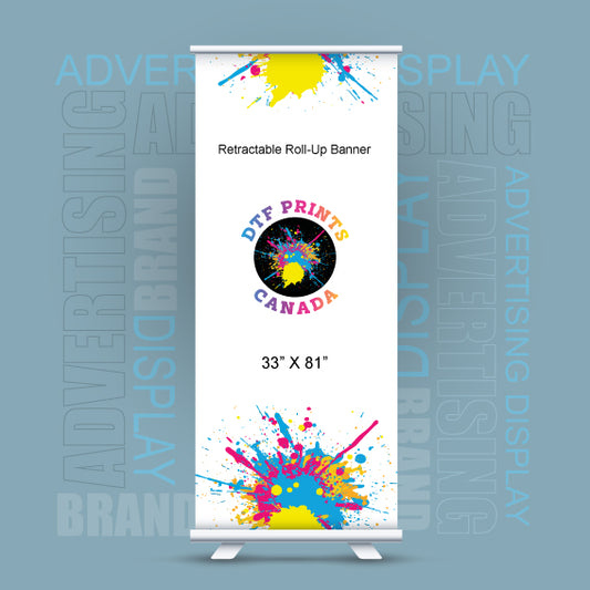 RETRACTABLE ROLL-UP BANNER