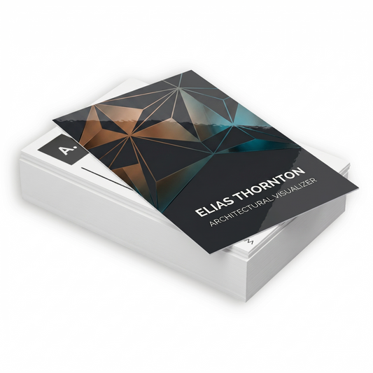 Business cards 16pt + UV